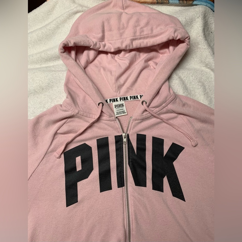 PINK hoodies set of 2 size large - Picture 8 of 9